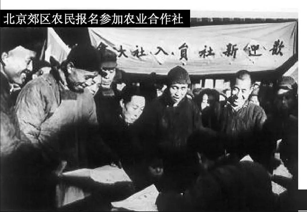 关于农业合作化问题